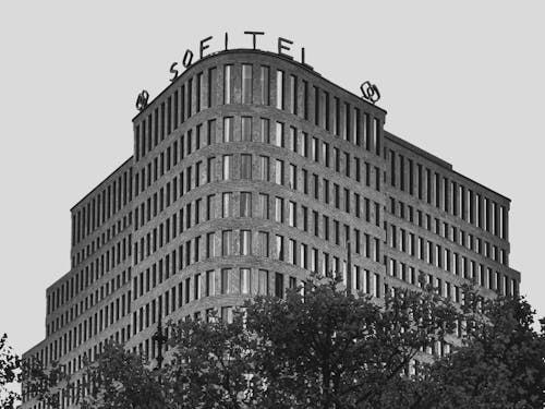 Imagine de stoc gratuită din alb-negru, arhitectură modernă, Berlin