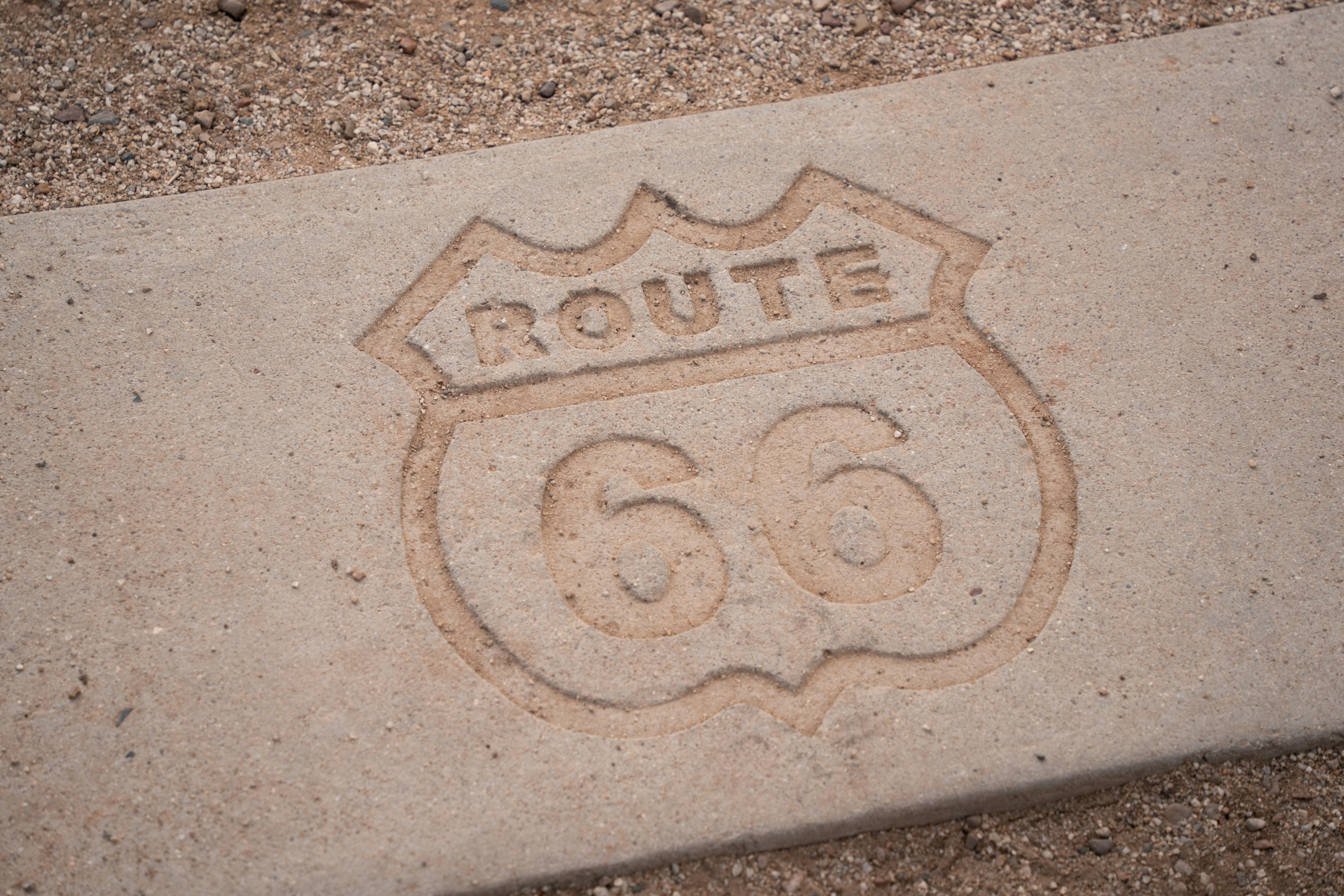 Route 66 Point in Petrified Forest National Park, Arizona