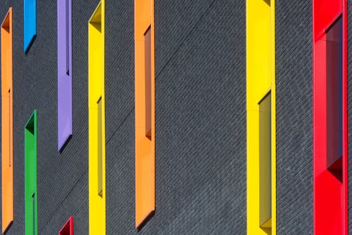 Colorful Building Windows