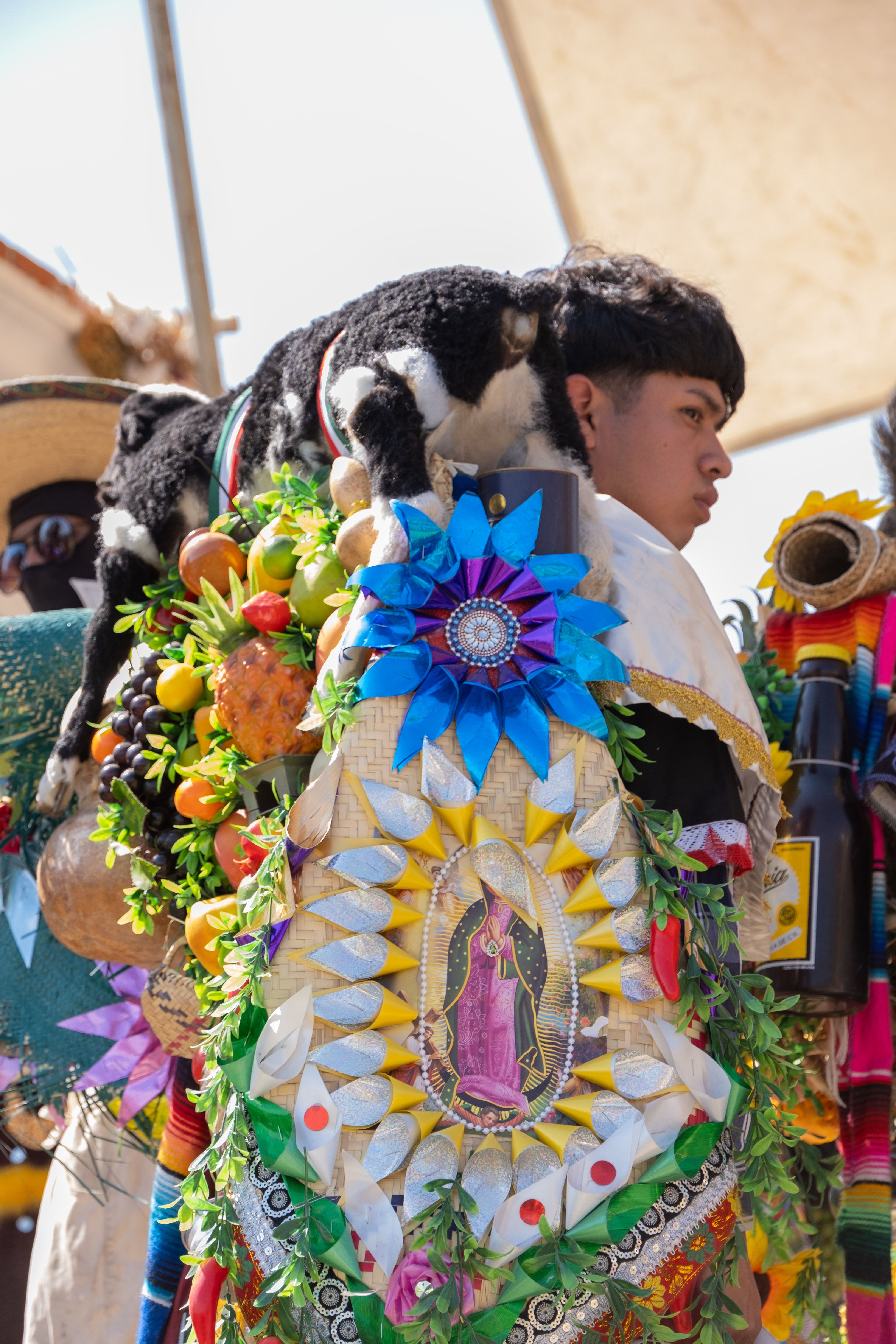 Back View of Man in Traditional Clothing for Festival · Free Stock Photo