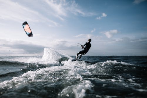 Free Person Wakeboarding Stock Photo