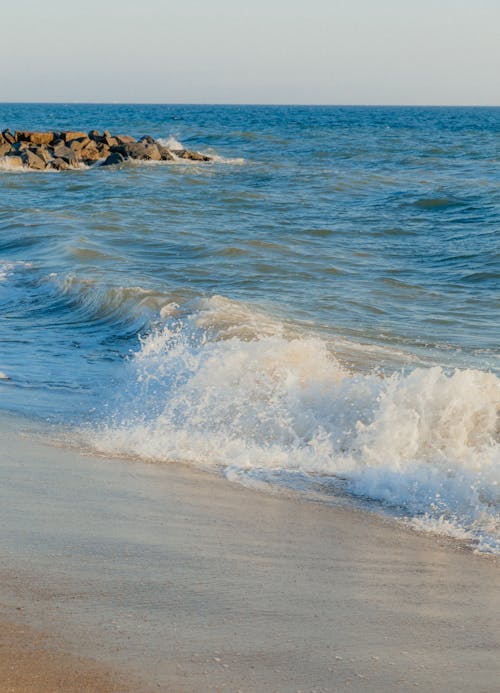 Foto profissional grátis de beira-mar, litoral, mar