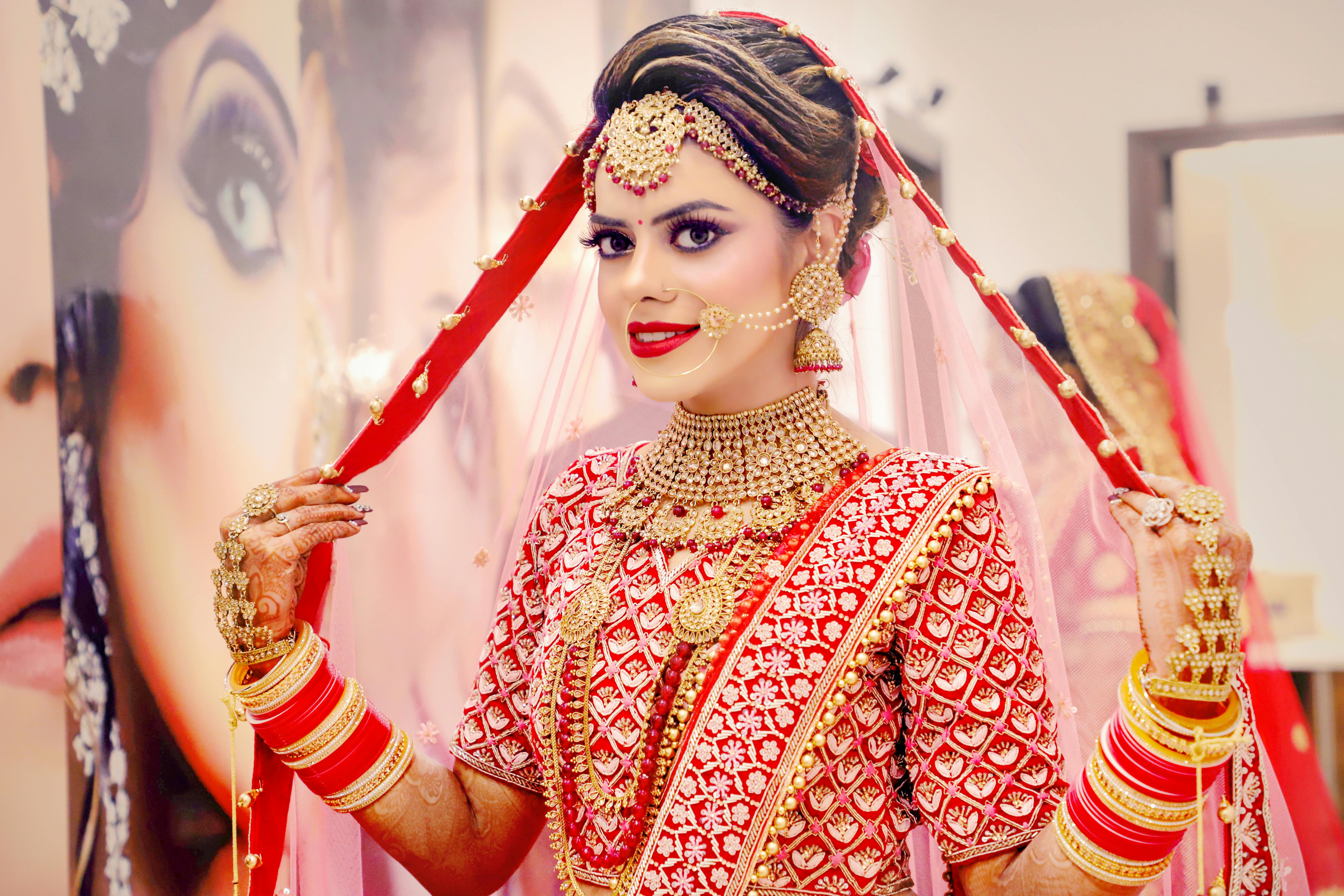 Free stock photo of bridal, delhi, delhibride