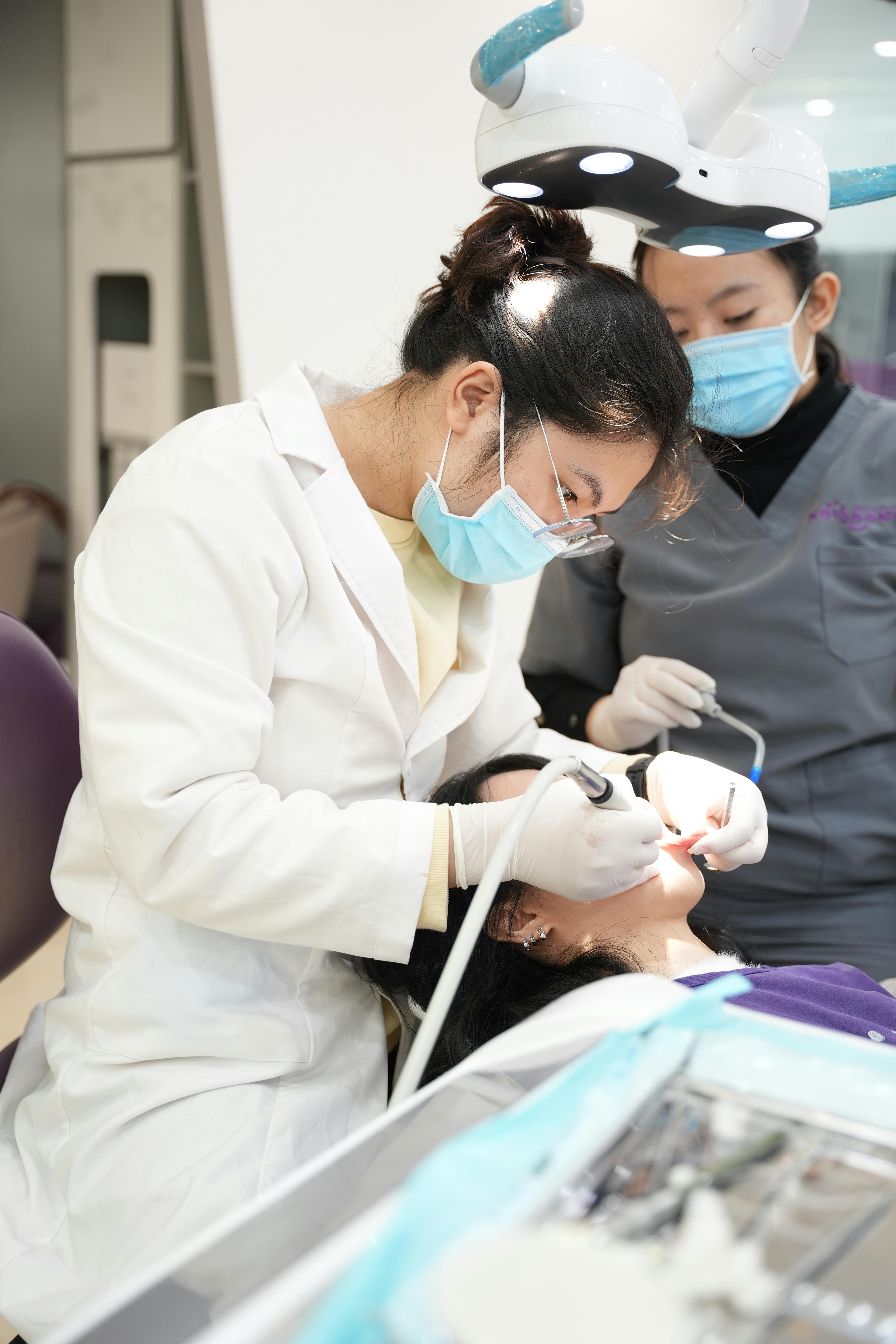 patient at dentists