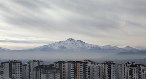 Free stock photo of big city, kayseri, mountain view