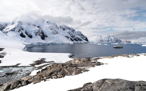Gratis lagerfoto af Antarktis, båd, dal