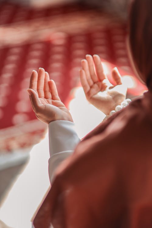 Hands of Praying Woman