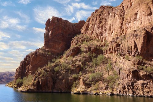 Apache Trail, Apache Kavşağı'Ndan Tortilla Flats'e   Clear Lake (Salt River)