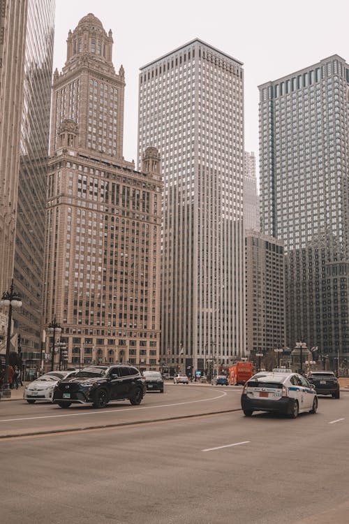 Immagine gratuita di auto, chicago, città