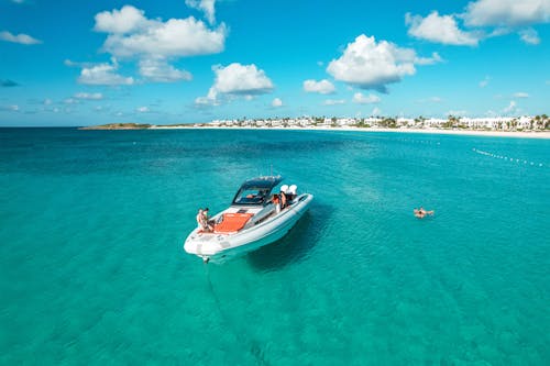 Ingyenes stockfotó anguilla, brit tengerentúli területek, drónfelvétel témában