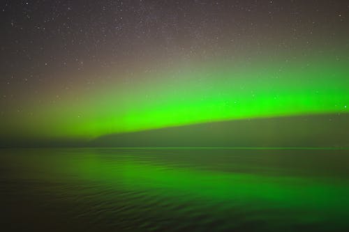 açık, astronomi, Aurora borealis içeren Ücretsiz stok fotoğraf