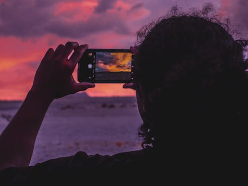 Základová fotografie zdarma na téma focení, obloha, osoba