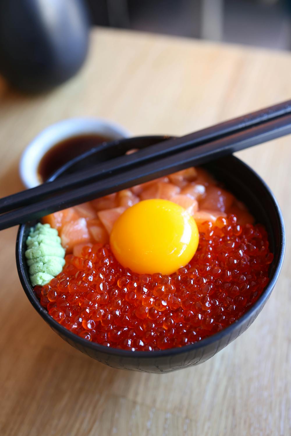 Ikura Chawanmushi (Savory Egg Custard)