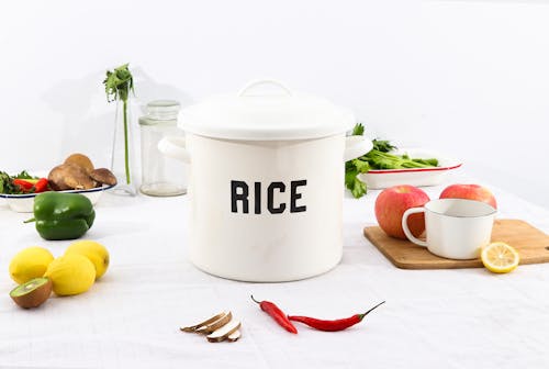 kitchen, rice bucket, tableware 的 免费素材图片