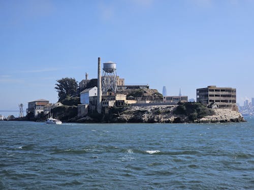 açık hava, ada, alcatraz içeren Ücretsiz stok fotoğraf