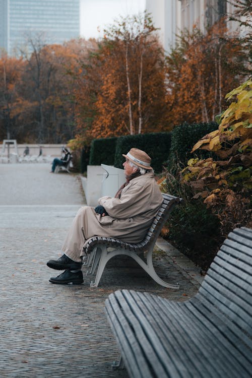 Kostnadsfri bild av äldre, bänkar, berlin