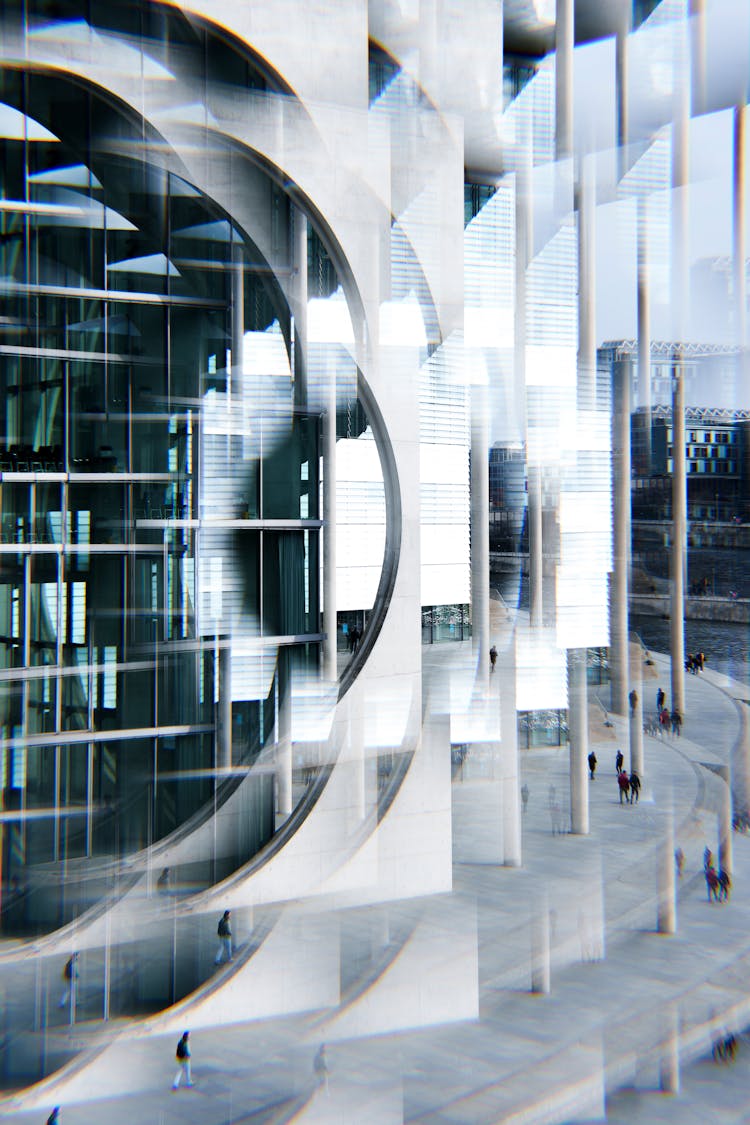 Abstract, Blurred Building