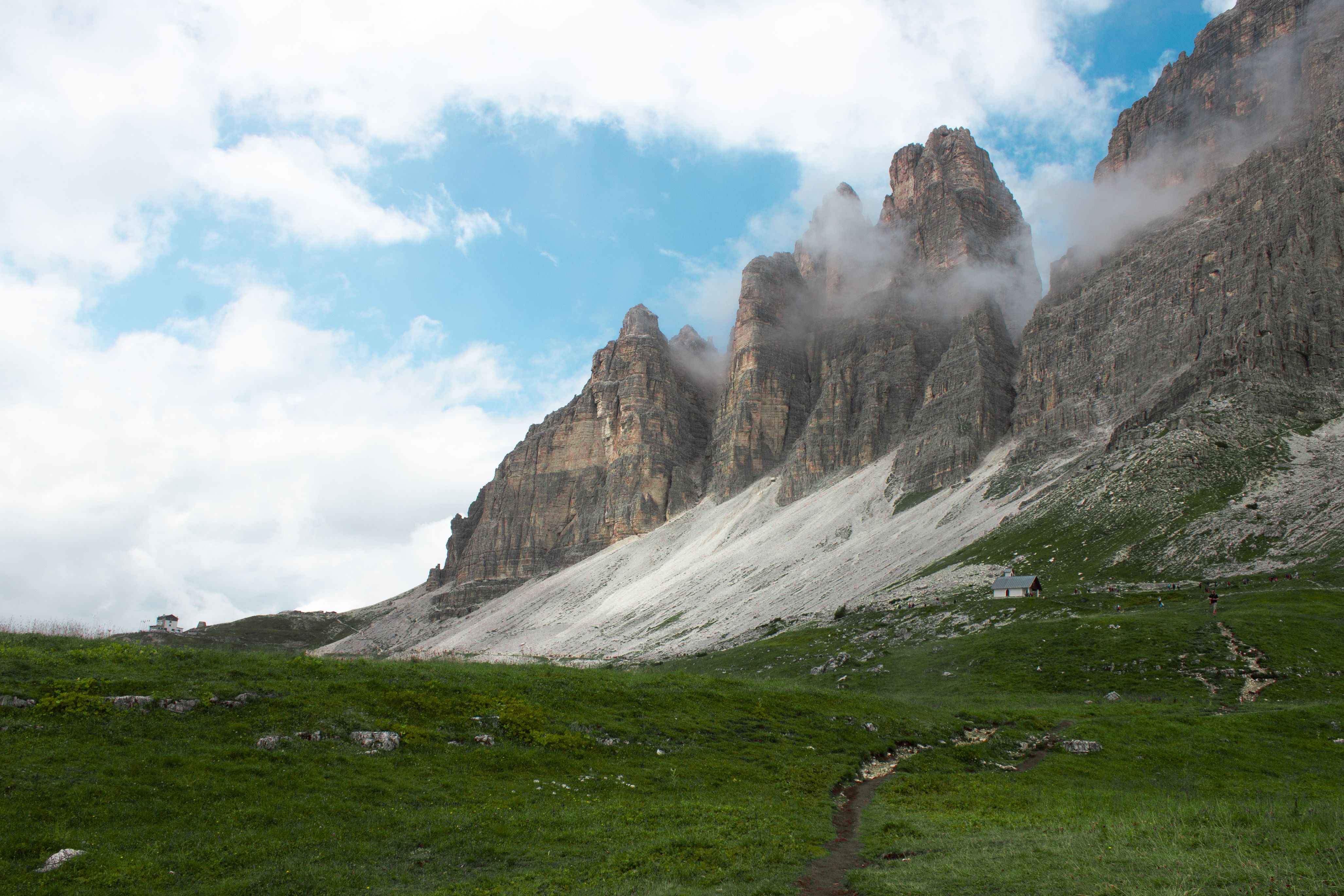 La Malga Langalm et la variante basse