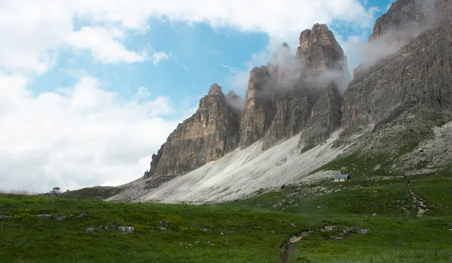 La Malga Langalm et la variante basse