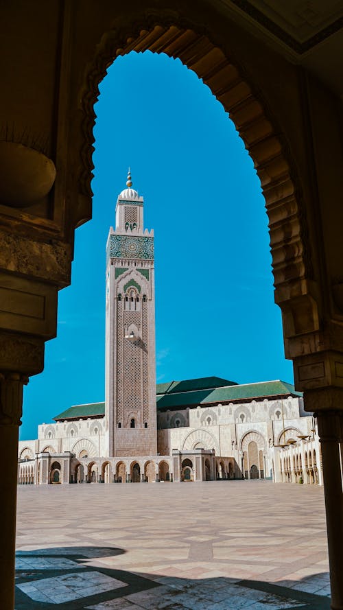 랜드마크, 모로코, 모스크의 무료 스톡 사진