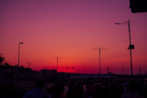 Бесплатное стоковое фото с akşamüstü, eminonu, закат