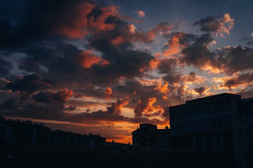 Základová fotografie zdarma na téma goldenhours, obloha