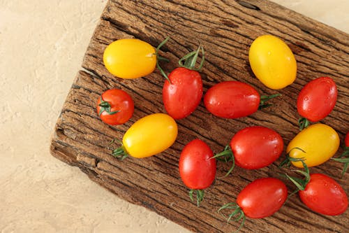 çeri domatesler, çiğ, Gıda içeren Ücretsiz stok fotoğraf