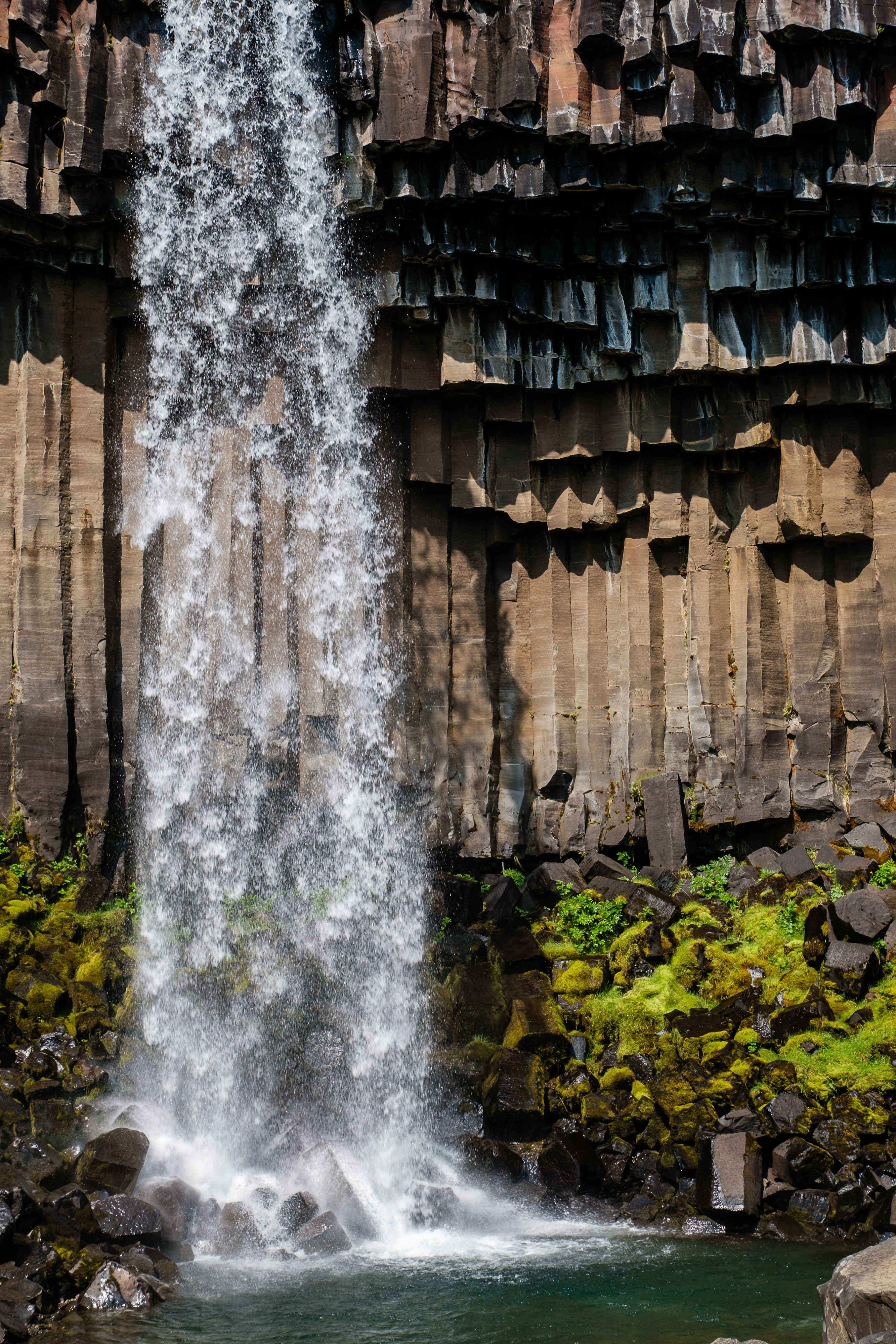 Svartifoss Waterfall In Iceland · Free Stock Photo