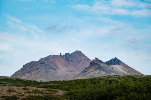 Foto profissional grátis de cadeia de montanhas, Islândia, marcos locais