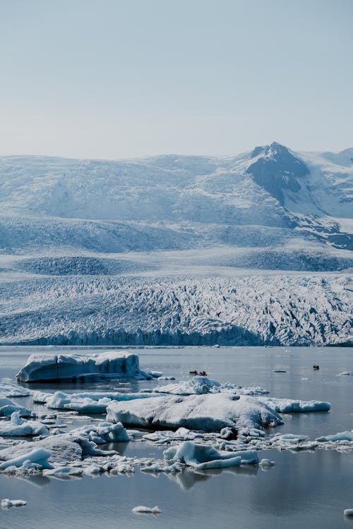 jökulsárlón, アイスランド, パノラマの無料の写真素材