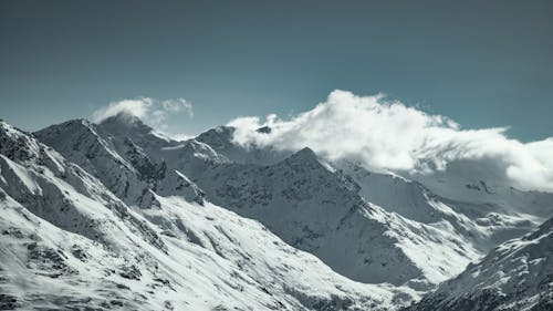 alpine winter peaks