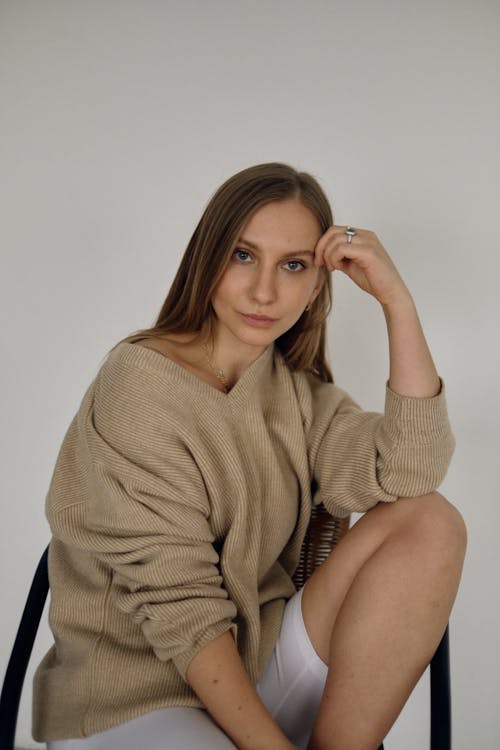 Woman with Brown Hair