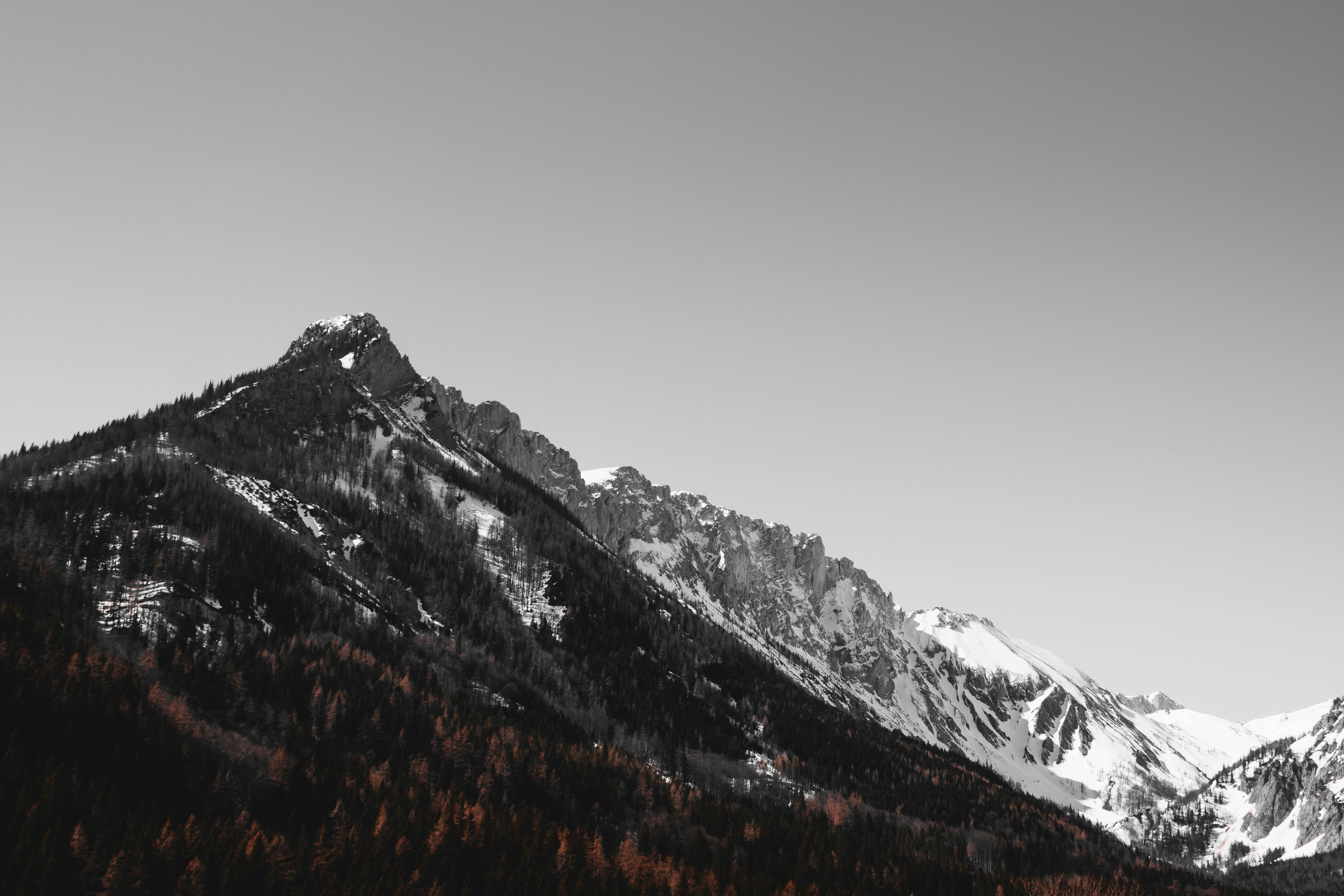 奥地利图尔瑙雪山的施蒂里亚风景