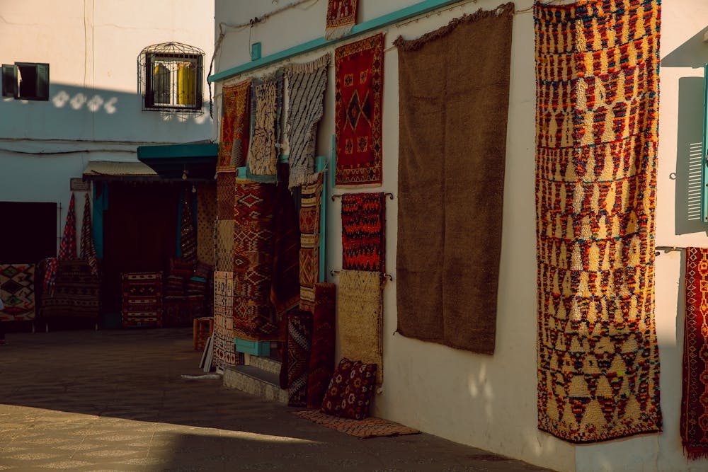 Batik Patterned rugs