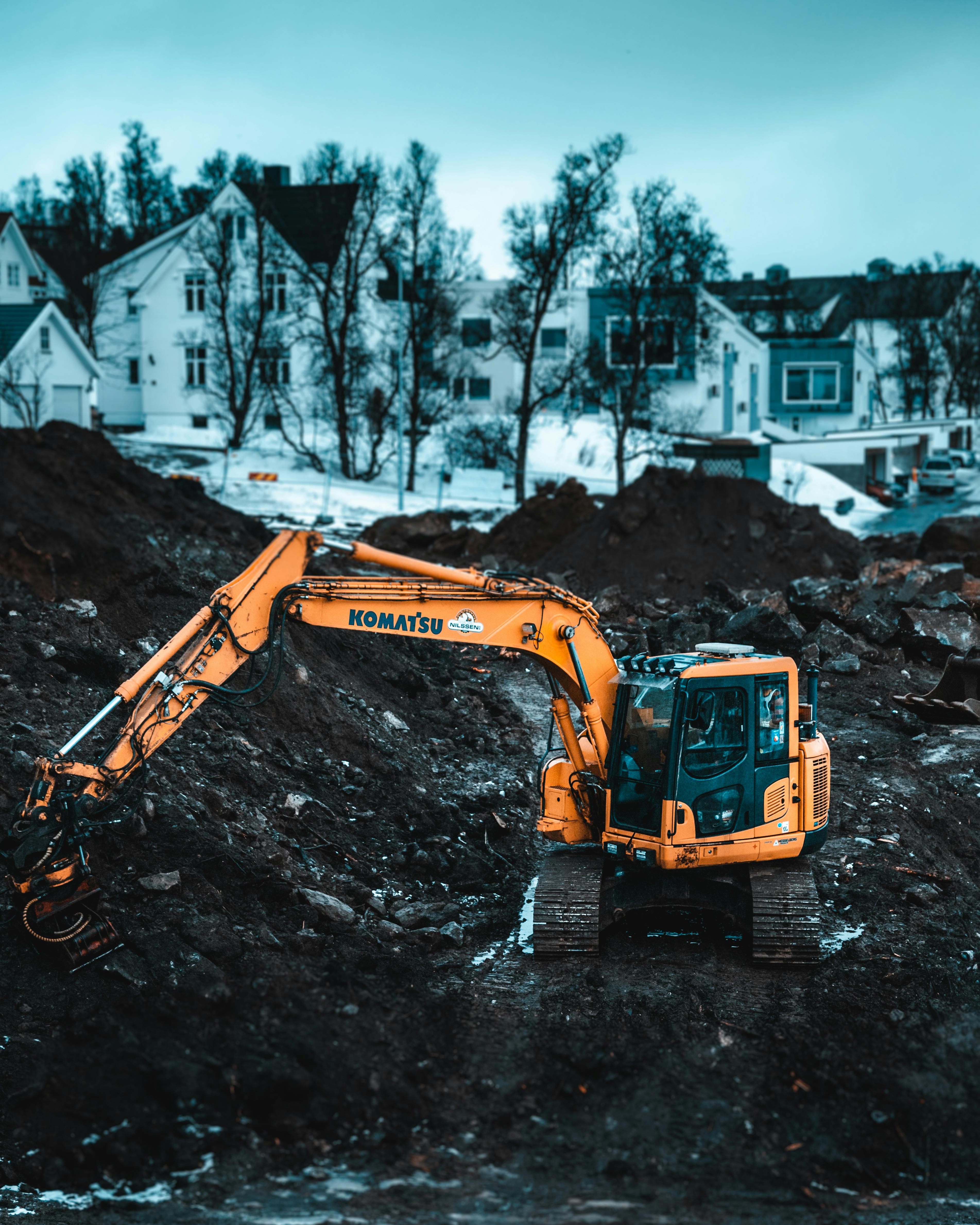 Backhoe loader Free Stock Photos, Images, and Pictures of Backhoe loader