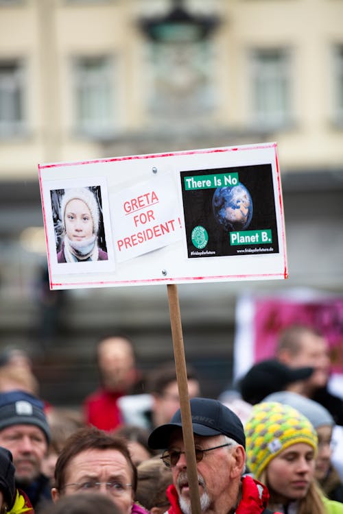 Greta for President Signage
