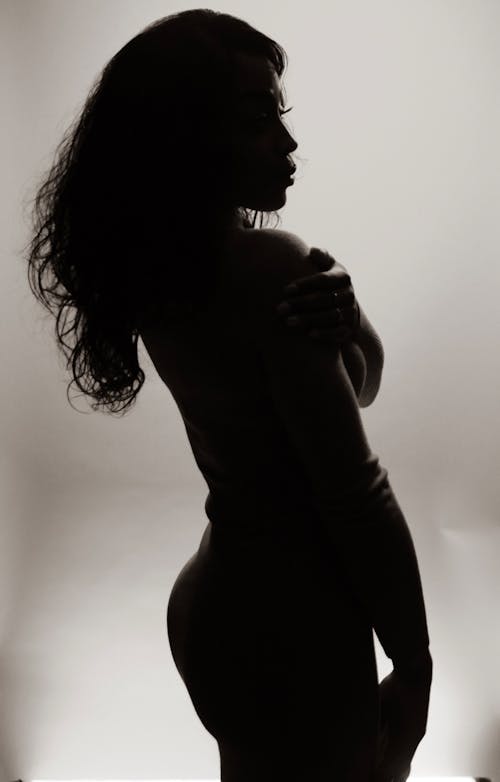 Silhouette Of Woman