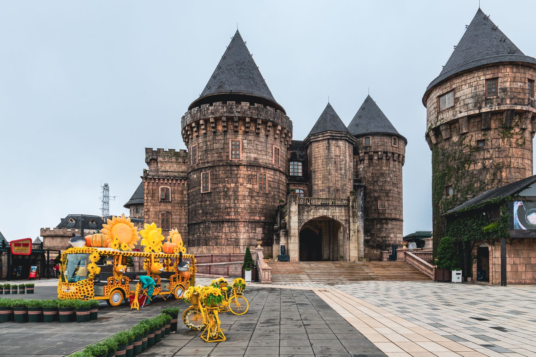 Ba Na Hills et le pont d'Or