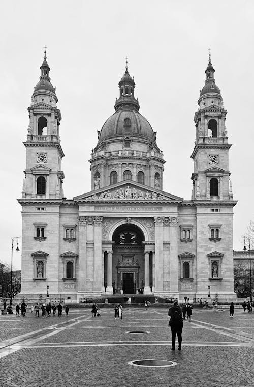 Foto d'estoc gratuïta de blanc i negre, Budapest, ciutat