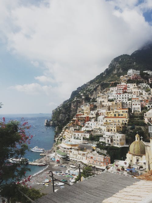 Foto d'estoc gratuïta de costa amalfi, edificis, Itàlia