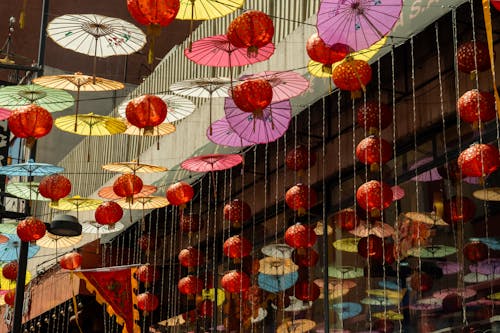 Ingyenes stockfotó Ázsia, dekoráció, esernyő témában