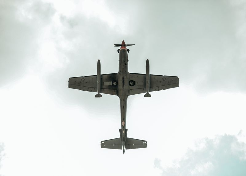 Aeronave de entrenamiento de vuelo