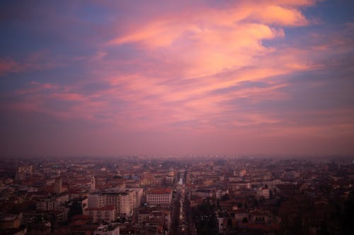 Free Cityscape at Sunset Stock Photo