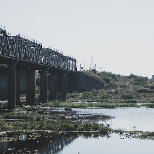 강, 건축, 경치의 무료 스톡 사진