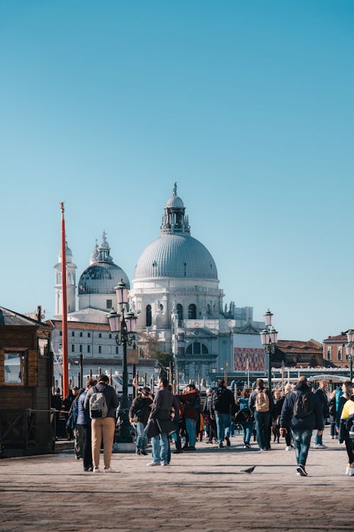 イタリア, ヴェネツィア, サンタマリアデッラサルーテの無料の写真素材