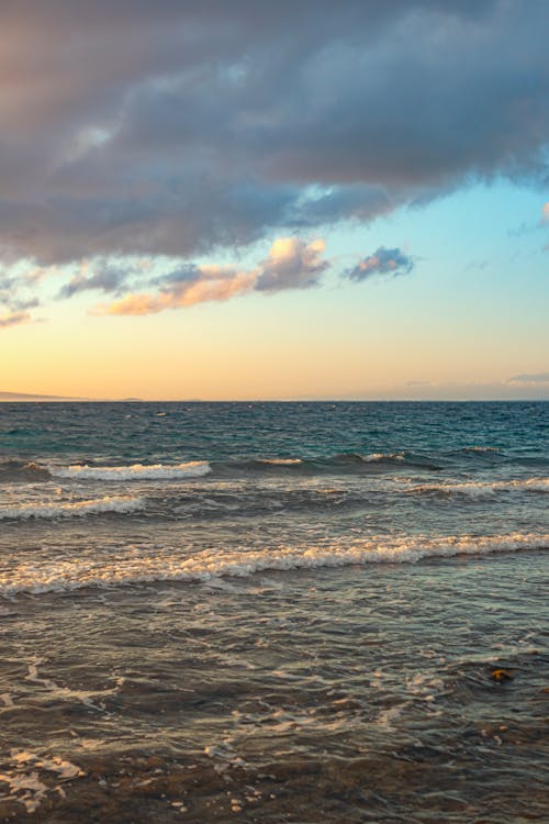 Foto profissional grátis de mar, natureza, nuvem