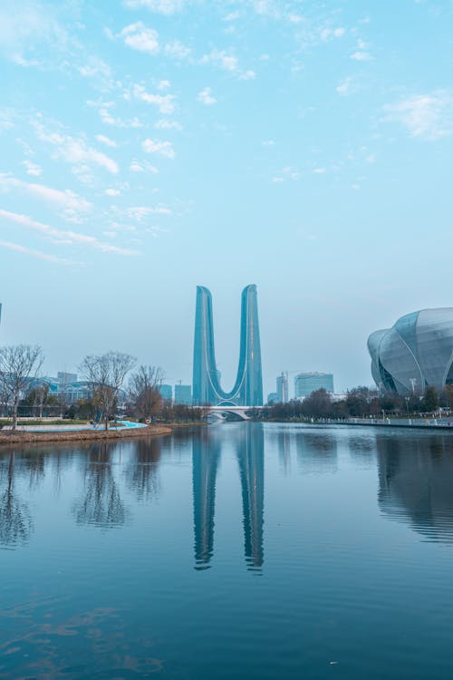 Fotobanka s bezplatnými fotkami na tému budovy, centrum hangzhou storočia, cestovať