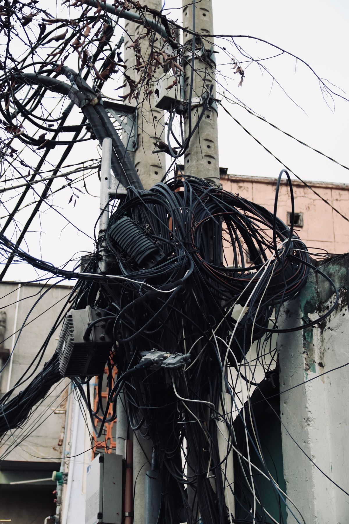 Electrician working on residential wiring in Renton, WA - Le Bros Construction