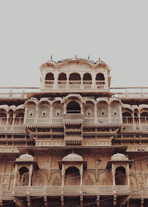 Foto stok gratis eksterior bangunan, fasad, India