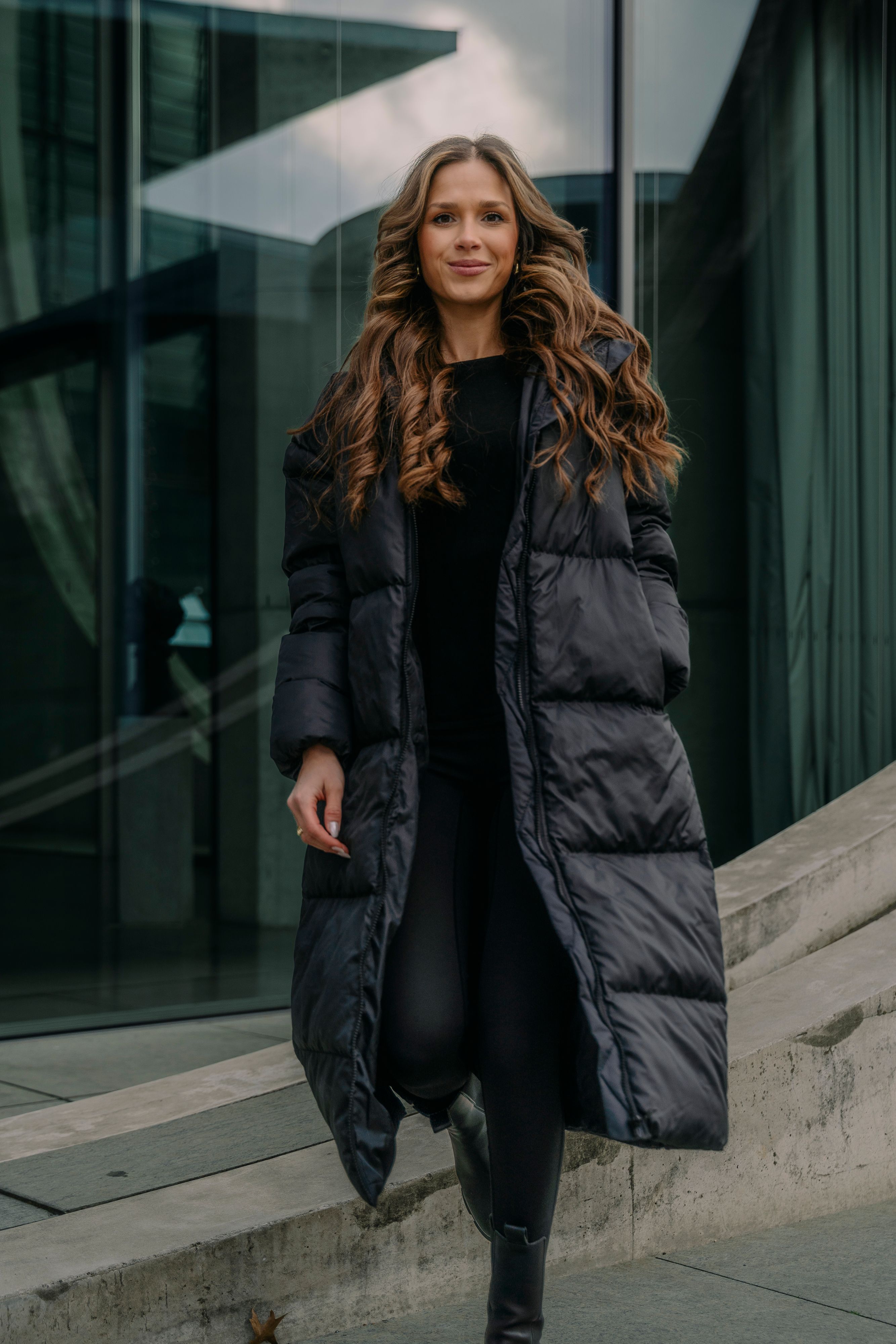 Puffer Coat Styled Right